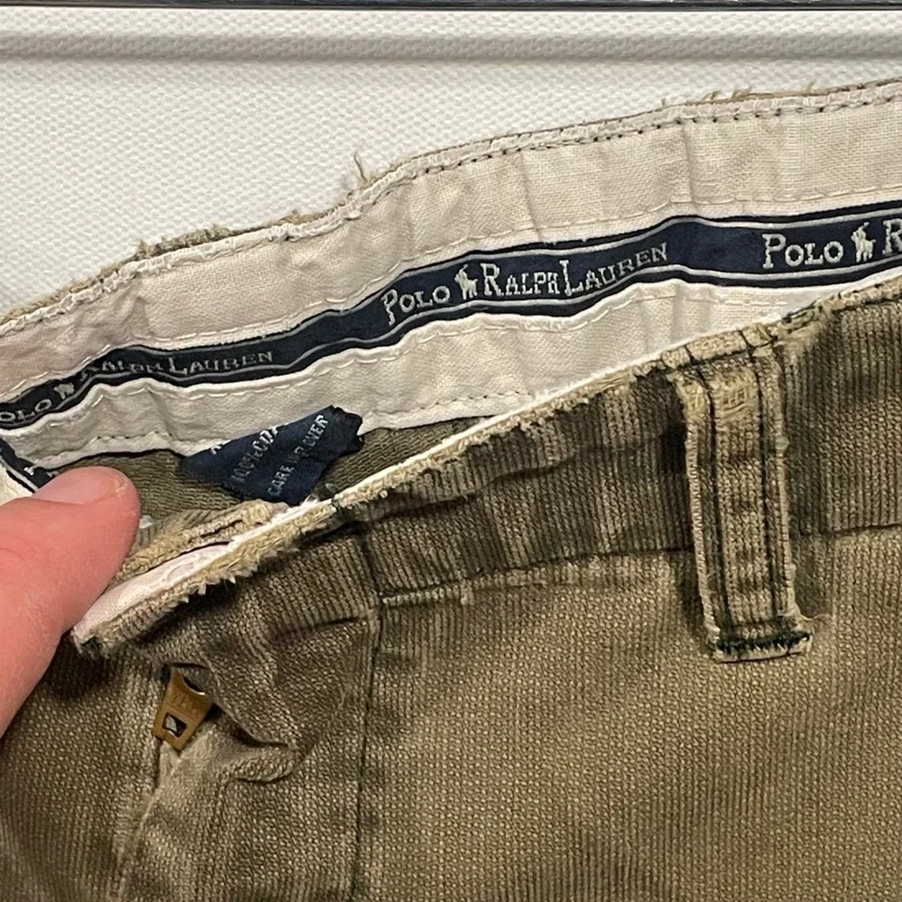 Polo Ralph Lauren Men Khaki Straight Leg Casual Pants‎ Size 38x31